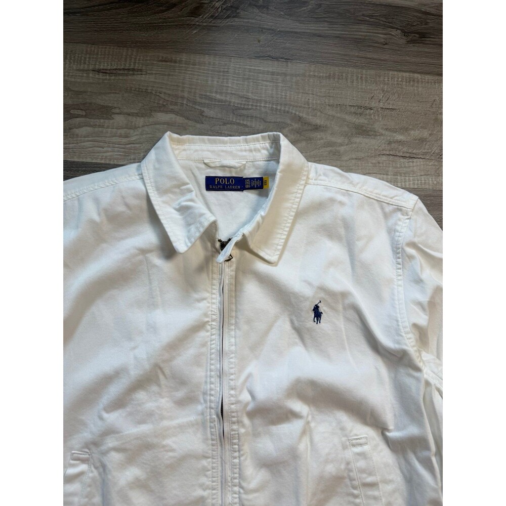 Polo Ralph Lauren Women’s White Bomber Jacket XXL - Picture 3 of 4